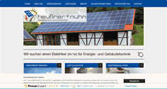 Desktop Screenshot of heussner-nuhn.de